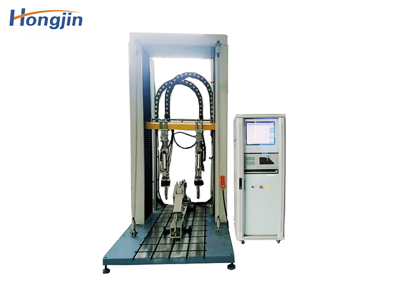 Hydraulic double station dynamic fatigue testing machine