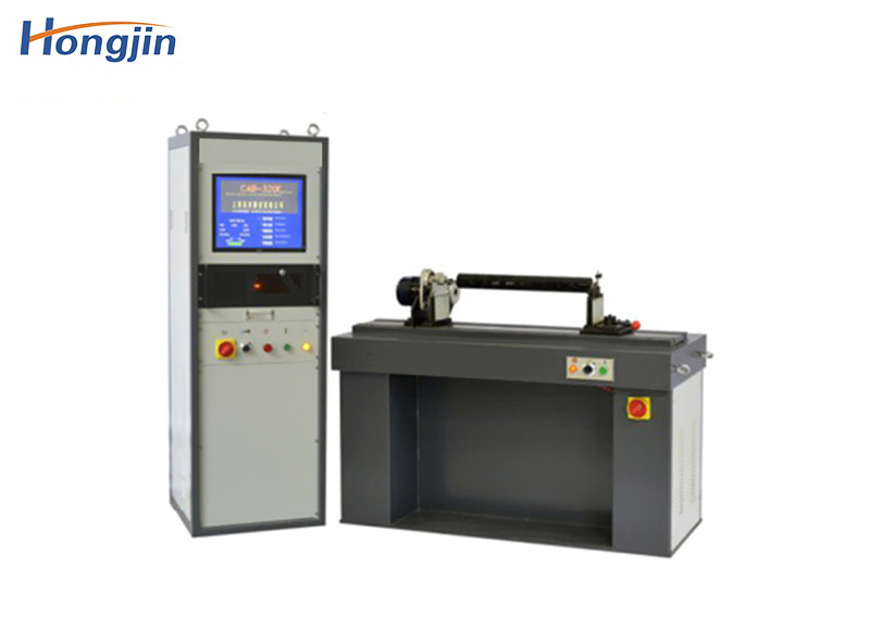 Cross flow fan blade dynamic balancing machine