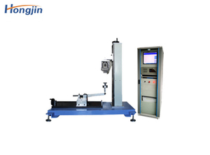 Frame front fork fatigue testing machine