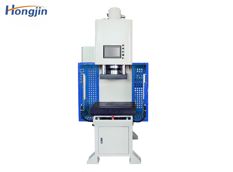 Servo press-fit testing machine for automobile bearings