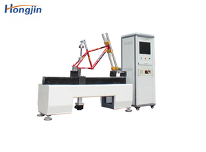 Bicycle vertical and horizontal fatigue testing machine