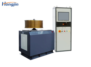 Double-sided vertical dynamic balancing machine