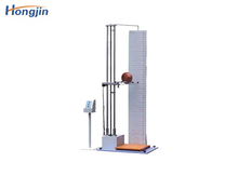 Basketball rebound height testing machine