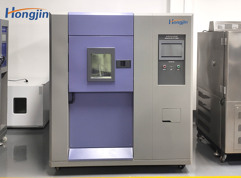 Three-box thermal shock chamber