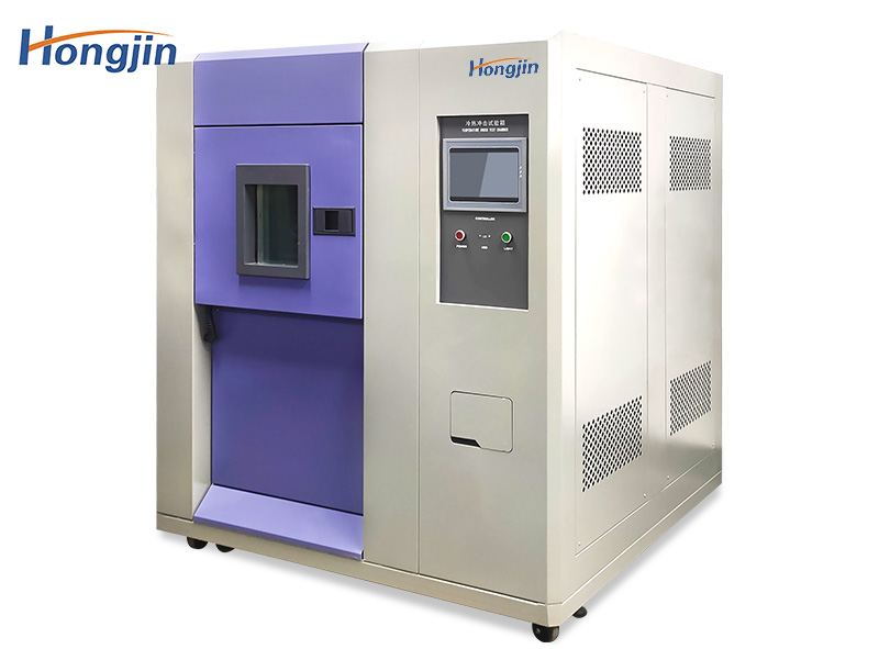 Three-box thermal shock chamber