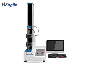 Single-column computerized tensile and compression testing machine