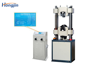 Microcomputer hydraulic universal testing machine