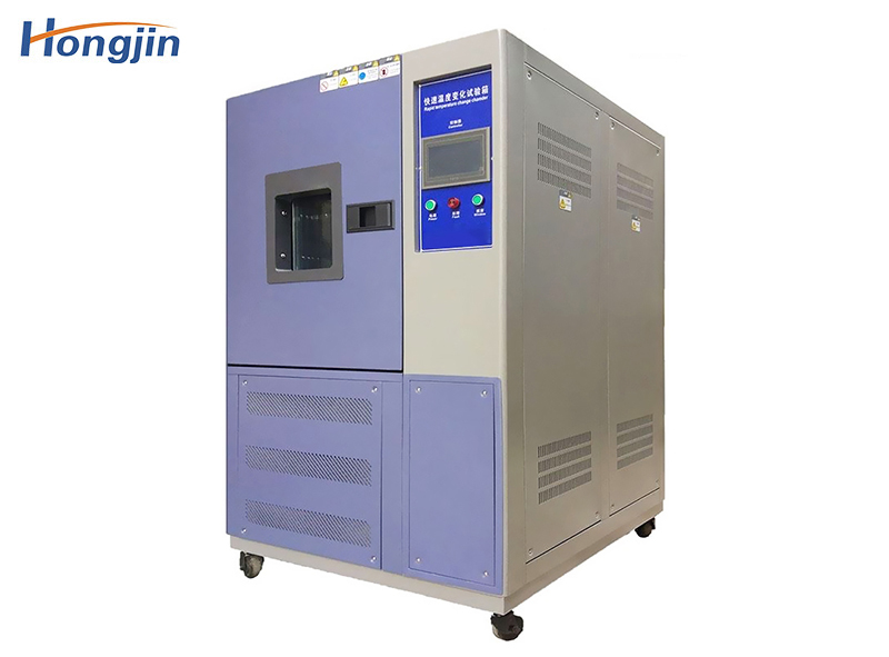 Rapid temperature change test chamber