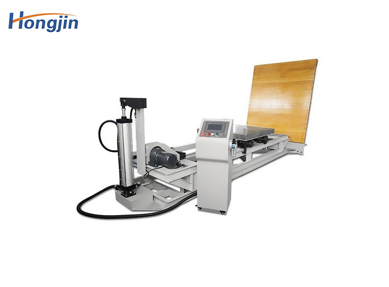 Inclined impact test bench
