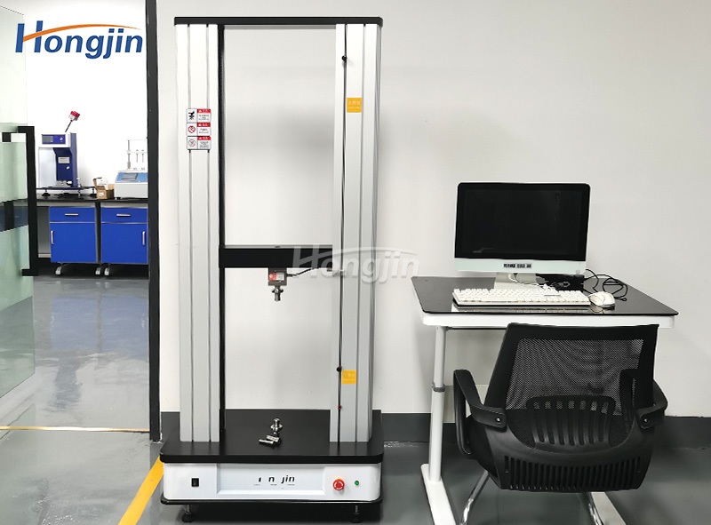 Double-column computerized tensile and compression testing machine