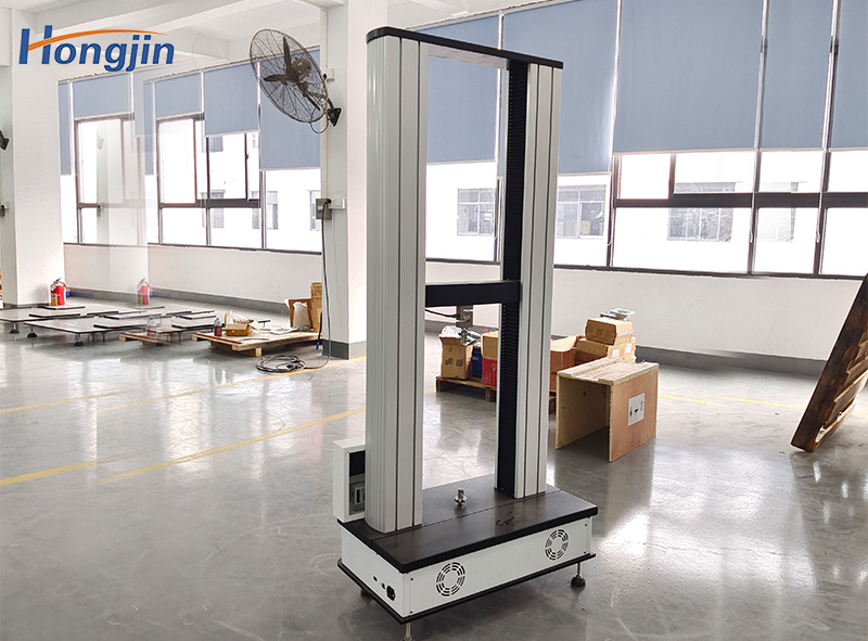 Double-column touch tension and compression testing machine