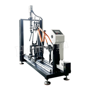 Bicycle frame horizontal and vertical fatigue testing machine