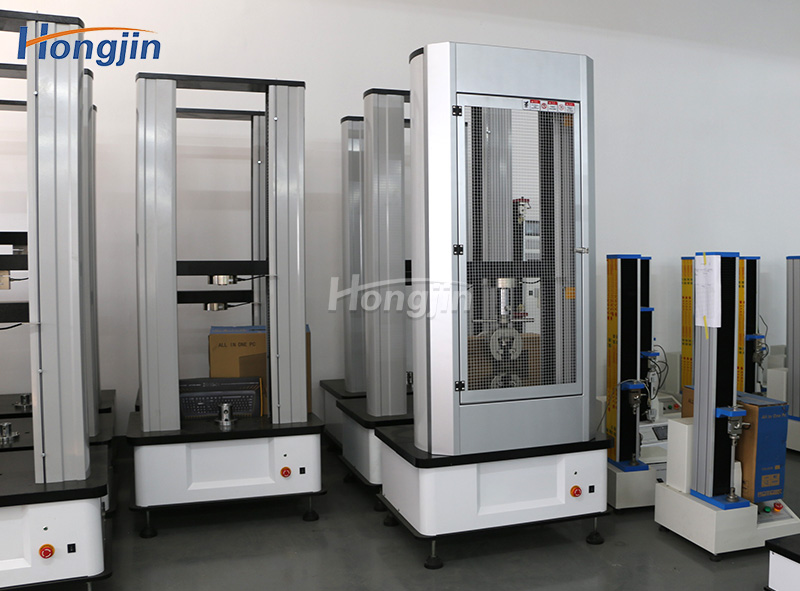 Double-column computerized tensile and compression testing machine