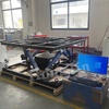 Six degrees of freedom rocking test bench