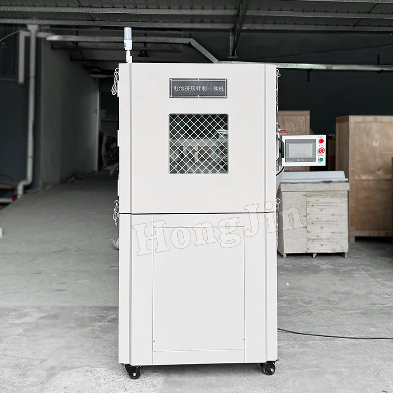 Battery Acupuncture And Extrusion Machine